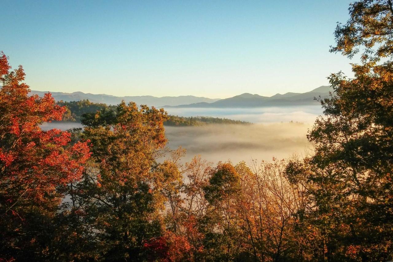 Secluded Mountain Home With Stunning Views And Deck! Bryson City Εξωτερικό φωτογραφία
